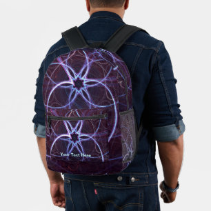 Mystic Printed Backpack