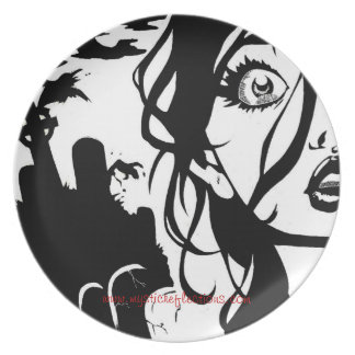 Mystic Reflections "They're Coming" CollectorPlate Plate