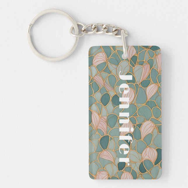Mystic Scales: Pastel Fantasy  Key Ring (Front)