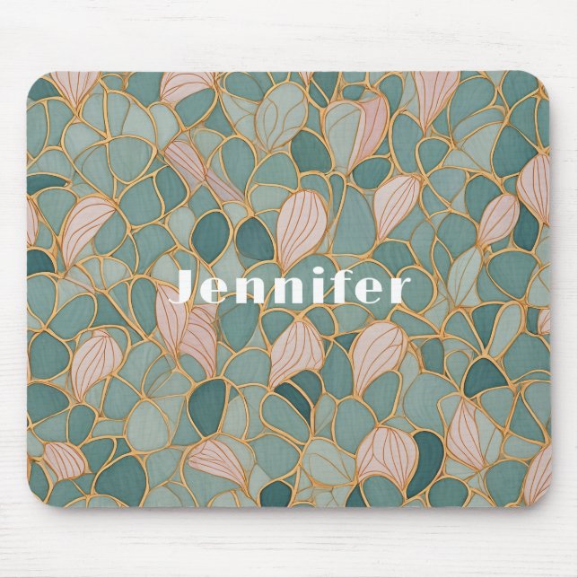 Mystic Scales: Pastel Fantasy  Mouse Mat (Front)
