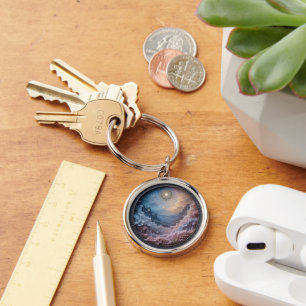 Mystic Scape Key Ring