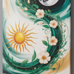 Mystic Sci-Fi: Neo-Futuristic Branch in Space Poster