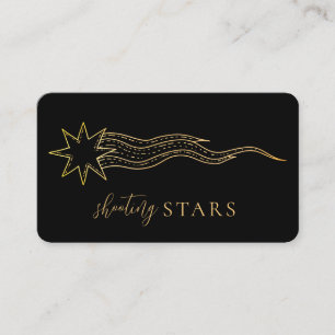Mystic Shooting Star Astrology Yoga Business Card