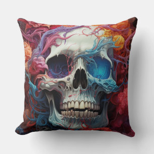 Mystic Skull Cushion