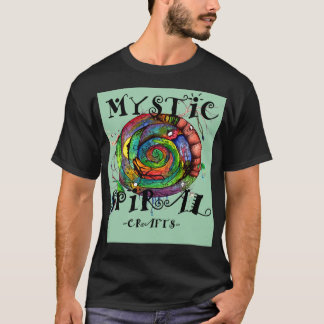 mystic spiral t shirt