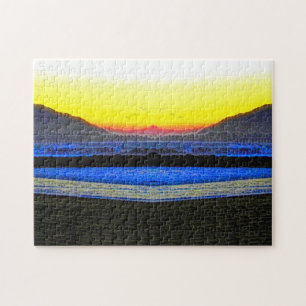 Mystic Sunset Double Vision Jigsaw Puzzle