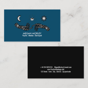 Mystic Symbols, Psychic - Medium - Clairvoyant Business Card