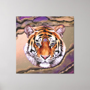Mystic Tiger 2 Canvas Print