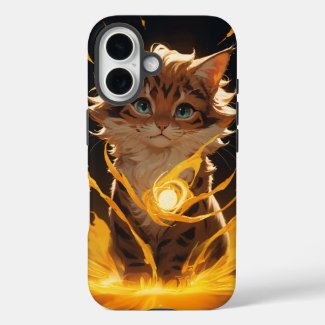 Mystic Tiger Cat Fire Familiar