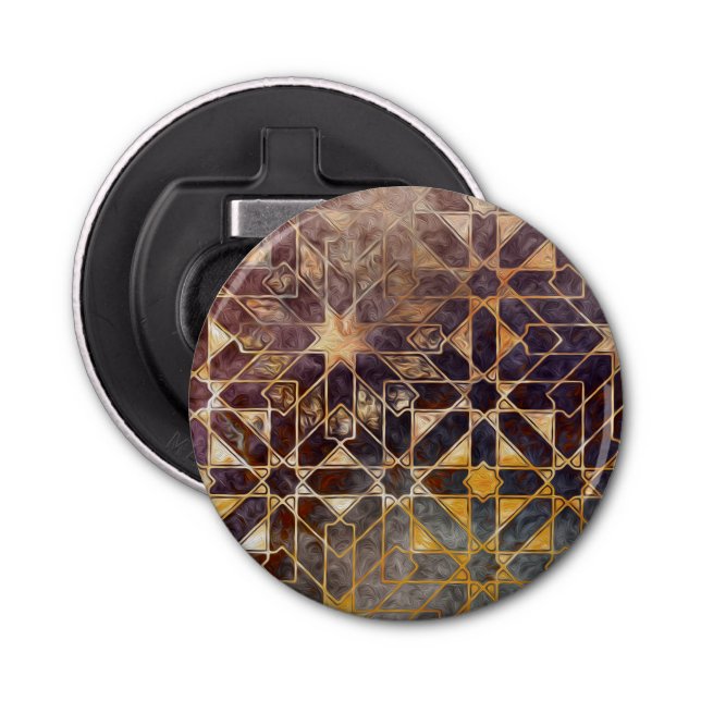 Mystic Tiles I Bottle Opener (Front)