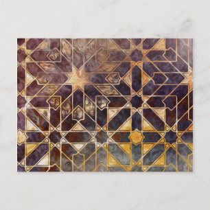 Mystic Tiles I Postcard