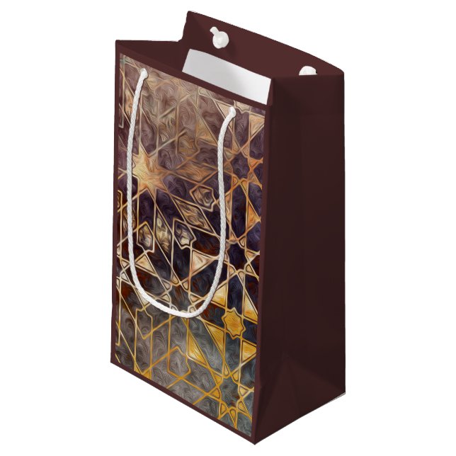 Mystic Tiles I Small Gift Bag (Front Angled)