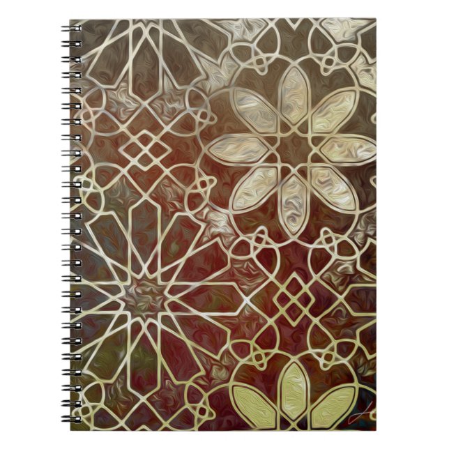 Mystic Tiles II Notebook (Front)