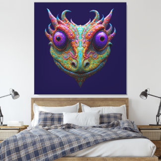 Mystic Toad/Gecko/Frog Canvas Print