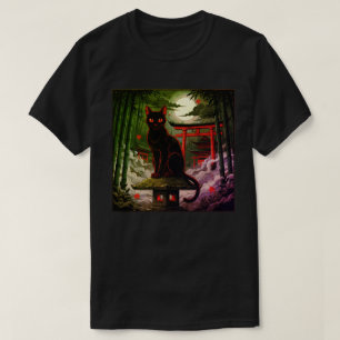 Mystic Torii Cat  T-Shirt