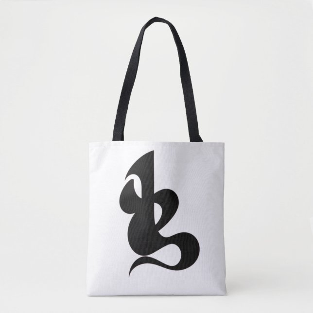 Mystic Tribal Flow Tote Bag (Front)