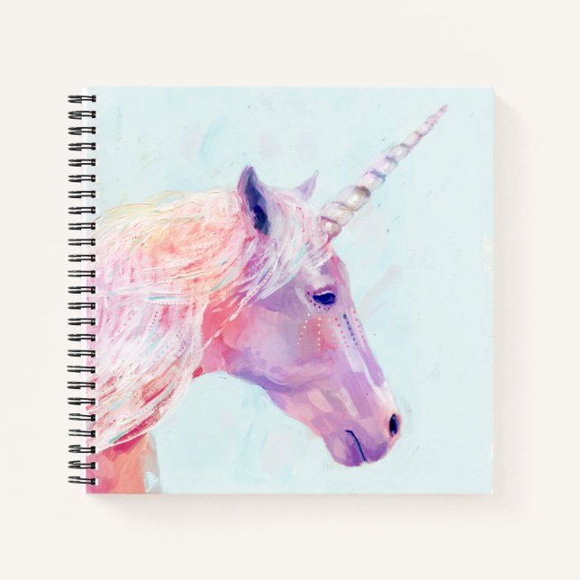 Mystic Unicorn Notebook (Front)
