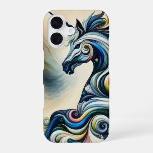 Mystic Unicorn Swirl iPhone 16 Case