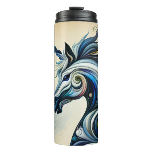 Mystic Unicorn Swirl Thermal Tumbler