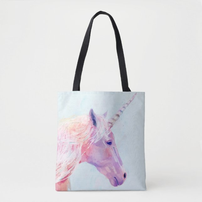Mystic Unicorn Tote Bag (Front)