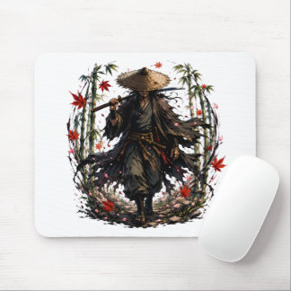 Mystic Wandering Ronin Mug | Samurai Warrior in Ba Mouse Mat