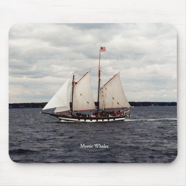 Mystic Whaler mousepad (Front)