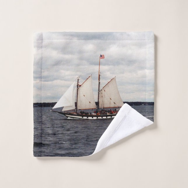 Mystic Whaler towel set (Wash Cloth)
