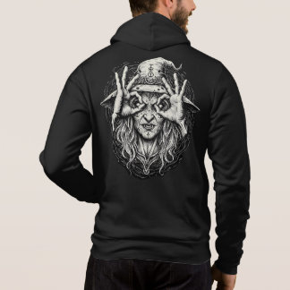 Mystic Witch Gaze Occult Aesthetic Magic Hoodie