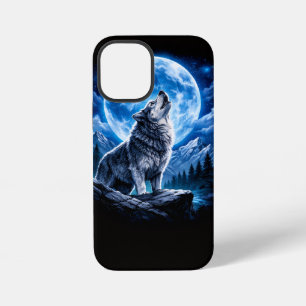 Mystic Wolf Howling iPhone 12 Mini Case
