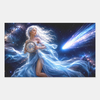Mystic Woman Mail Sticker – Galactically Beautiful