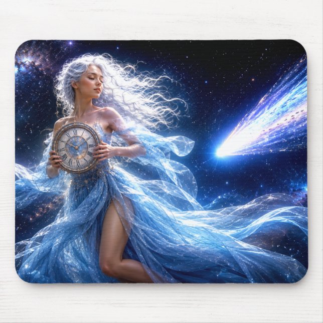 Mystic Woman Mousepad – Galactically beautiful (Front)