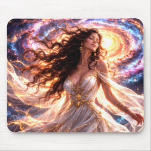 Mystic Woman Mousepad - Galactically Beautiful