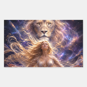 Mystic Woman Sticker – Galactic Beauty
