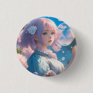 Mystic Women's Melchen Labu 3 Cm Round Badge