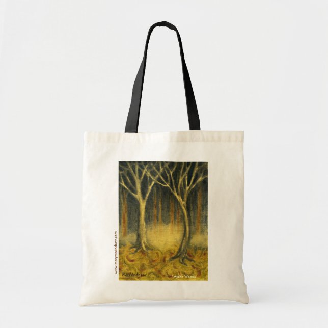 "Mystic Woods" canvas bag (Front)