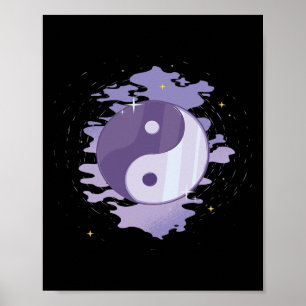 Mystic Yin Yang Poster