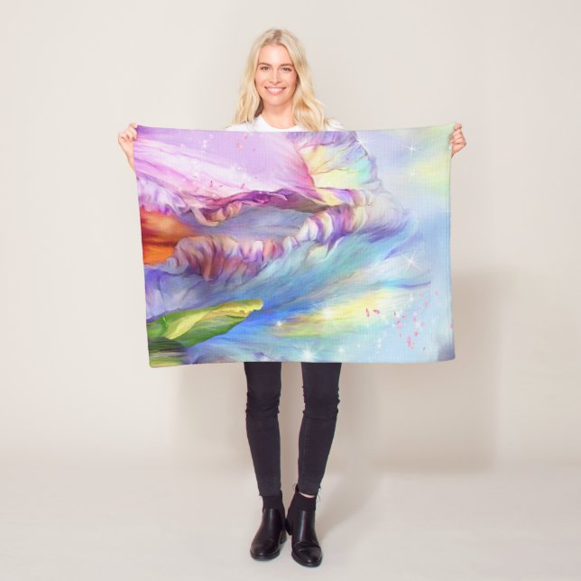 Mystical Abstract Fleece Blanket (In Situ)