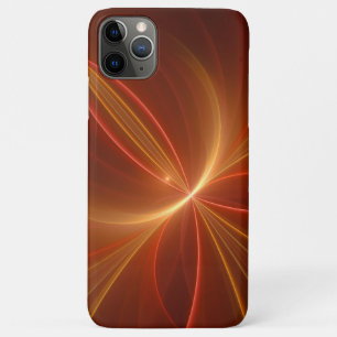 Mystical Abstract Fractal Art Modern Warm Colours iPhone 11 Pro Max Case
