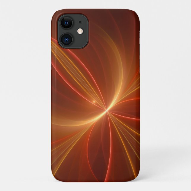 Mystical Abstract Fractal Art Modern Warm Colours Case-Mate iPhone Case (Back)