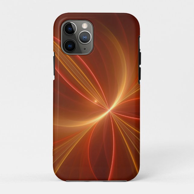 Mystical Abstract Fractal Art Modern Warm Colours Case-Mate iPhone Case (Back)