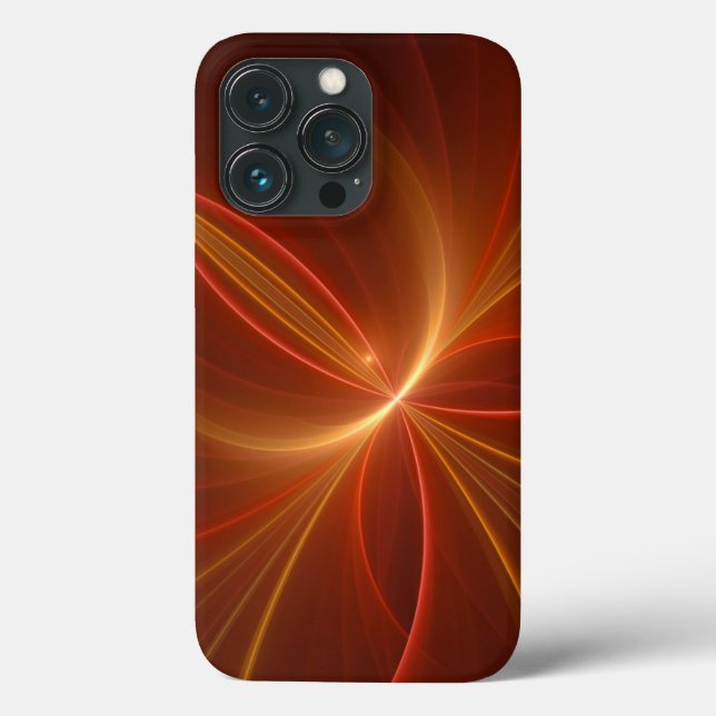 Mystical Abstract Fractal Art Modern Warm Colours Case-Mate iPhone Case (Back)