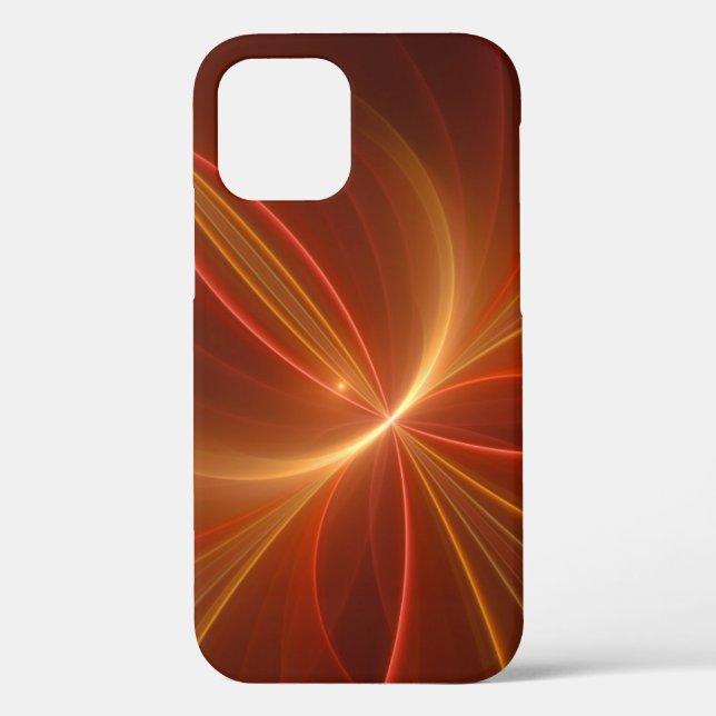 Mystical Abstract Fractal Art Modern Warm Colours Case-Mate iPhone Case (Back)