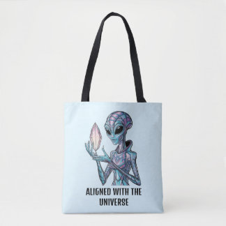 Mystical Alien Tote Bag