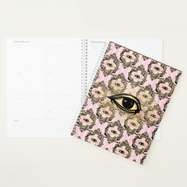 Mystical All-Seeing Eye Planner (Display)