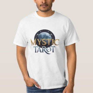 Mystical and Artistic Tarot Card Graphics T-Shirt