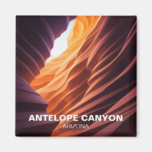 Mystical Antelope Canyon Navajo Nation Arizona Magnet