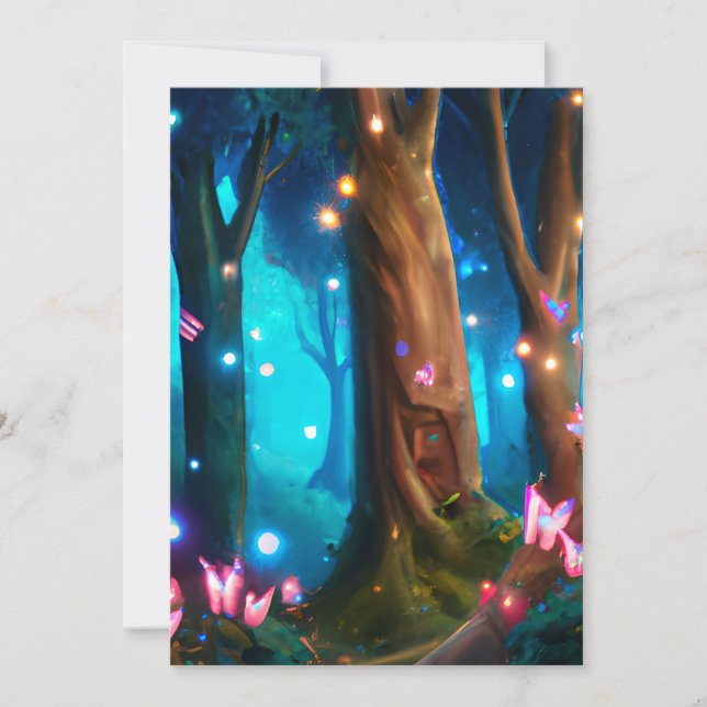 Mystical Art  Invitation (Front)