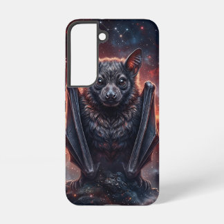 Mystical Bat Starry Night Galaxy Phone Case