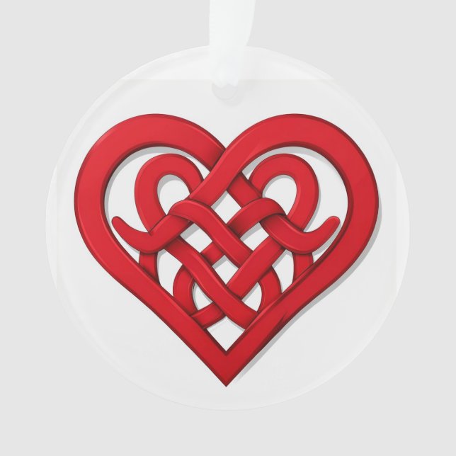 Mystical Beauty of Celtic Knot Design on ornaments (Front)