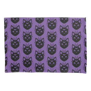 Mystical Black Cat Pillowcase